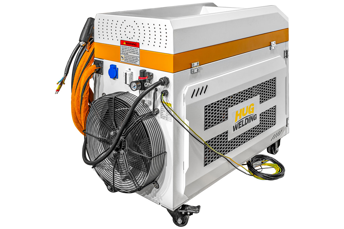 Аппарат для ручной лазерной сварки, резки и очистки HGLW-3000EW (dual wire)