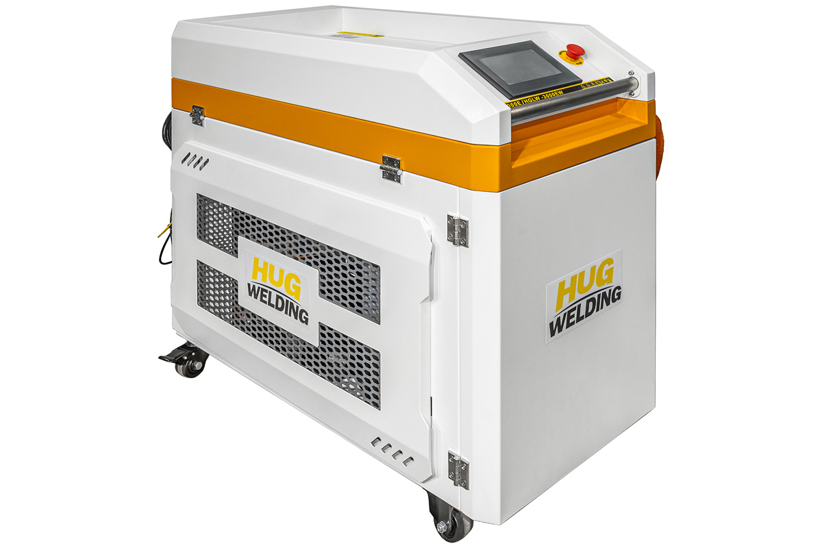 Аппарат для ручной лазерной сварки, резки и очистки HGLW-3000EW (dual wire)
