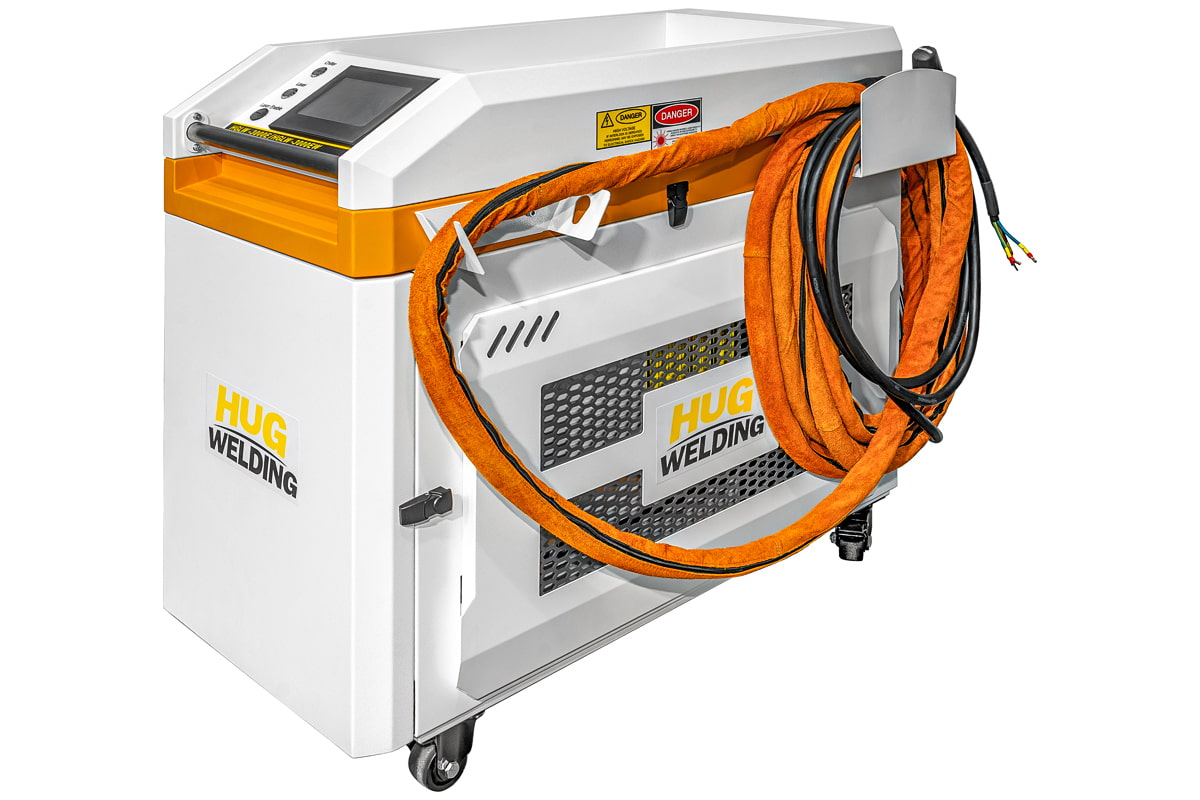 Аппарат для ручной лазерной сварки, резки и очистки HGLW-3000EW (dual wire)
